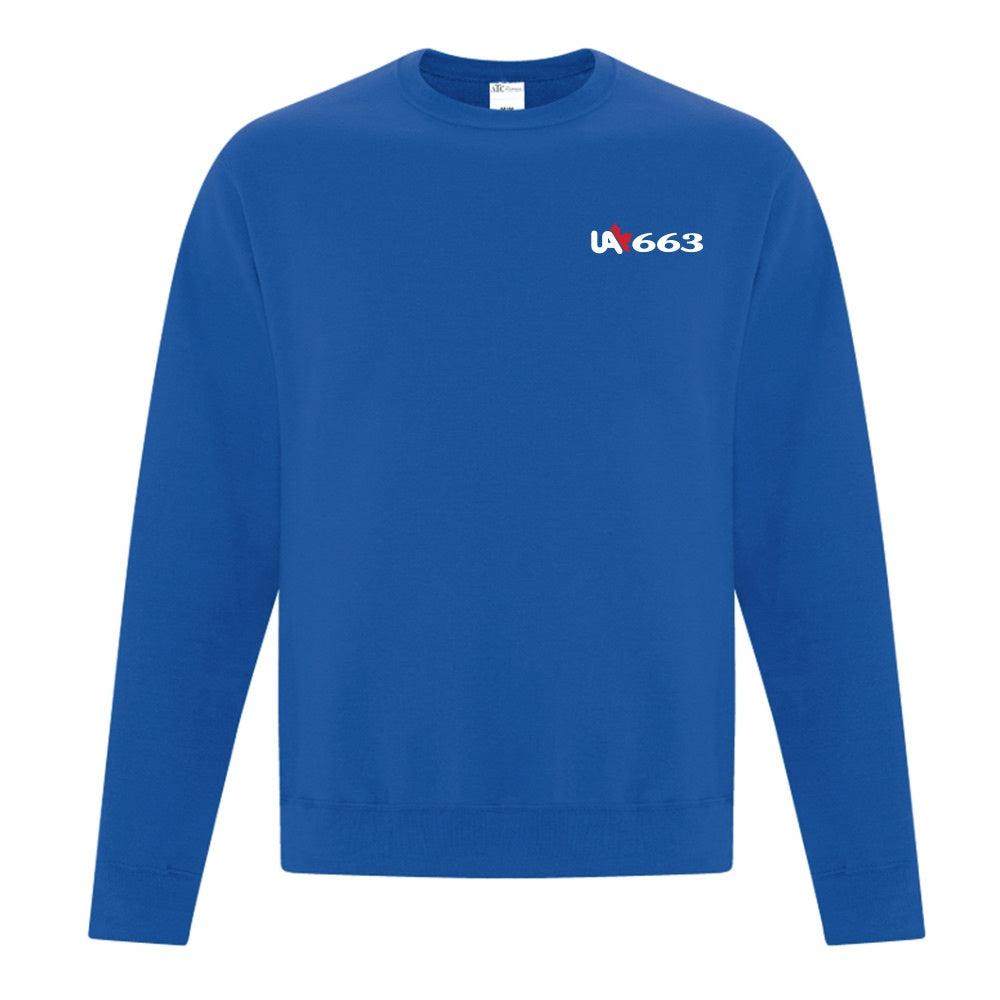 Local 663 Adult Fleece Crewneck Sweatshirt