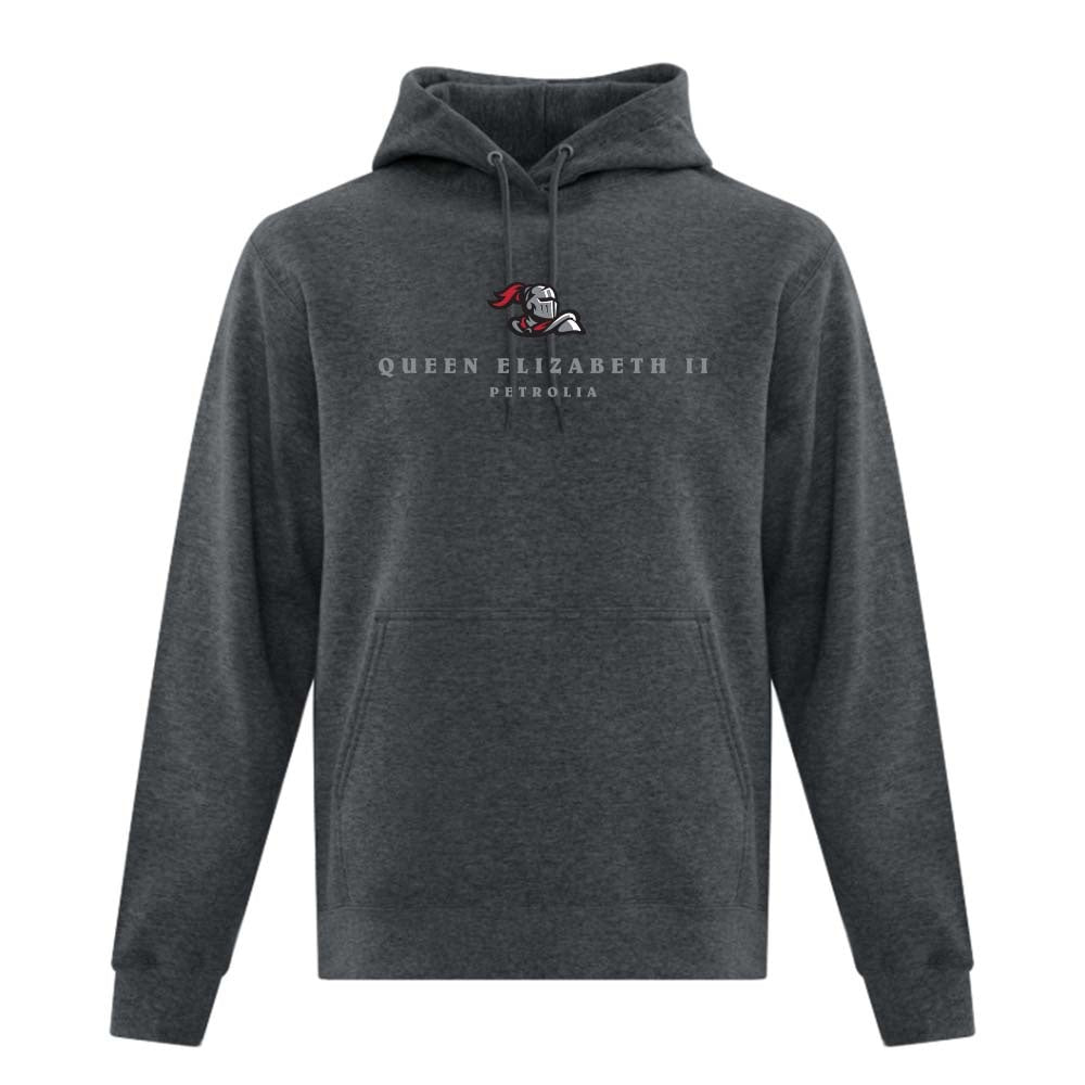 Queen Elizabeth II Petrolia Adult Fleece Hooded Sweatshirt