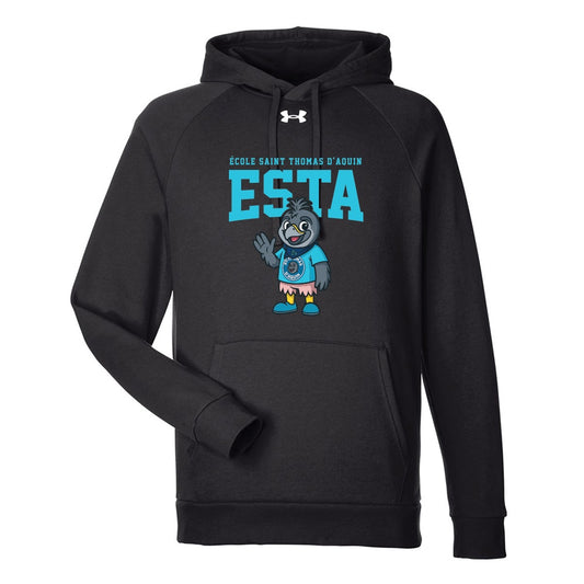 St Thomas D'Aquin Adult Under Armour Rival Fleece Hooded Sweatshirt