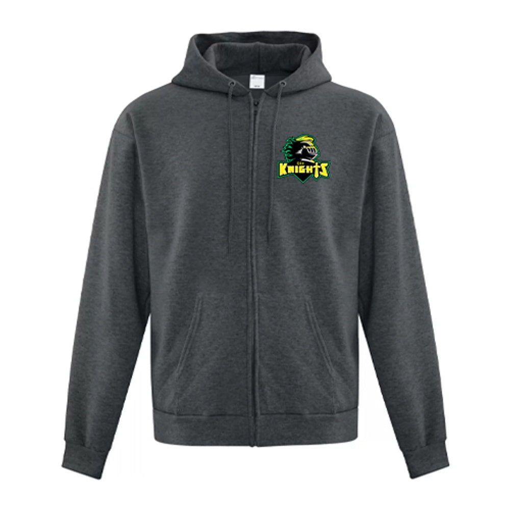 Queen Elizabeth II Sarnia Adult Everyday Fleece Full Zip Hooded Sweatshirt