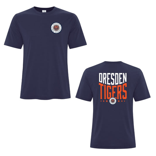 Dresden Minor Baseball Adult Pro Spun T-Shirt