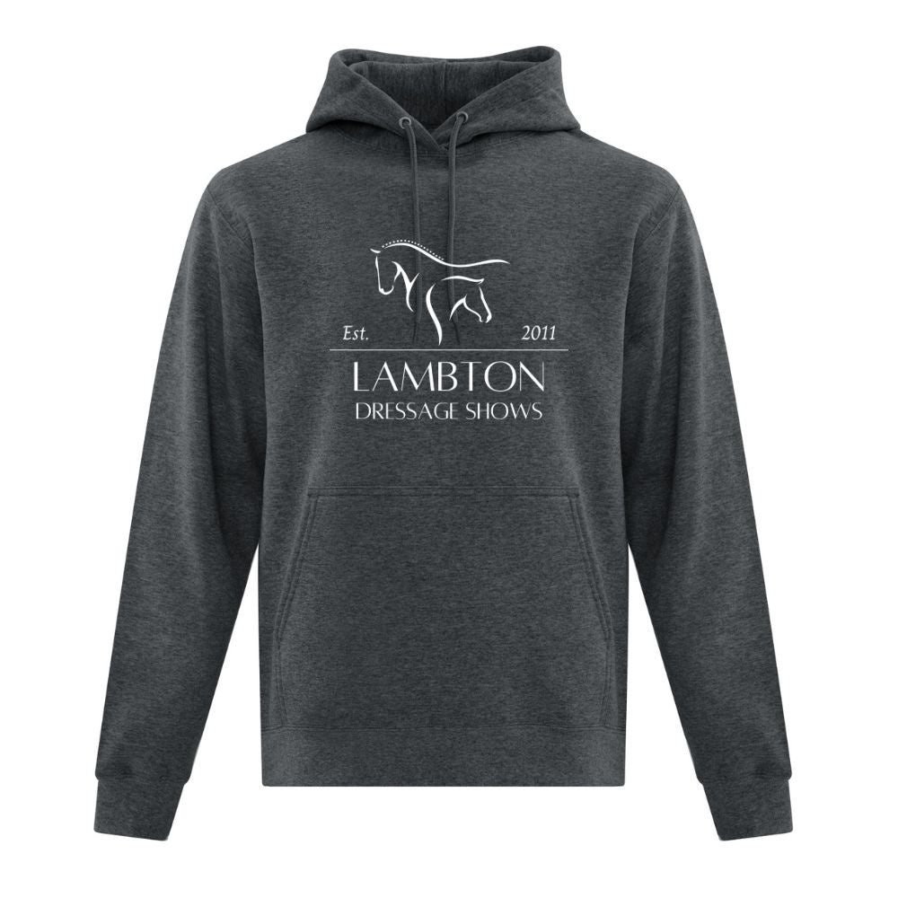 Lambton Dressage Shows Adult Fleece Hooded Sweatshirt