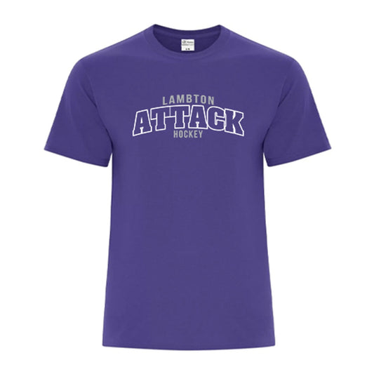 U11 Team 3 Lambton Attack Adult Everyday Cotton Blend T-Shirt