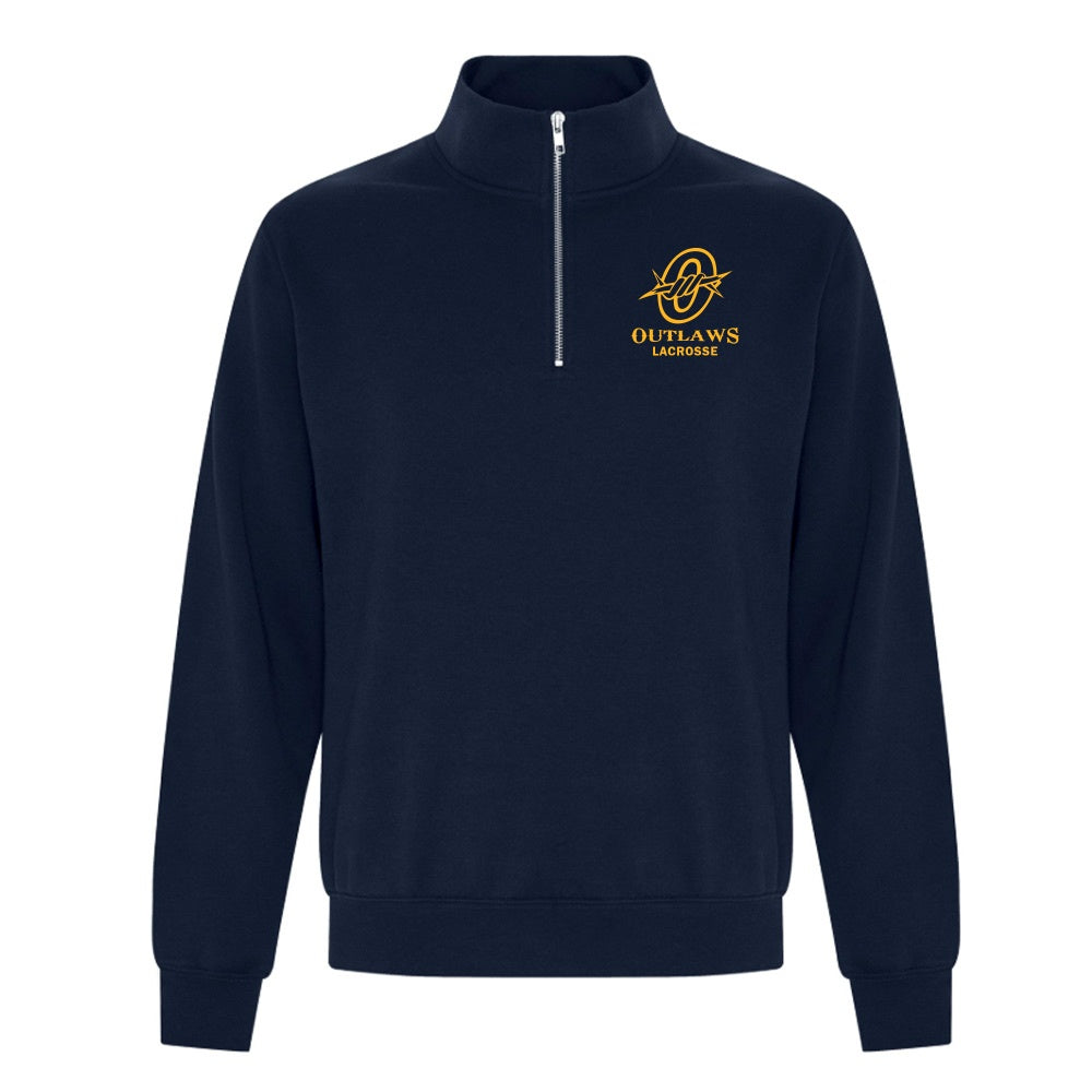 North Perth Outlaws Lacrosse Adult Fleece 1/4 Zip Sweatshirt