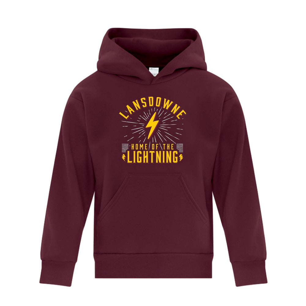 Lansdowne Youth Everyday Fleece Hooded Sweatshirt