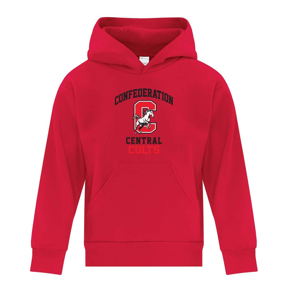 Confederation Central Youth Fleece Hooded Sweatshirt