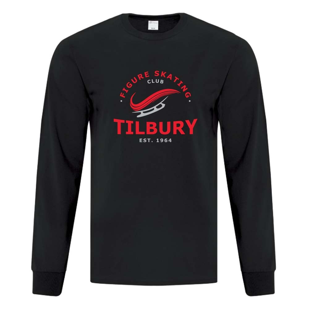 Tilbury Figure Skating Adult Cotton Long Sleeve (Alt. Logo)