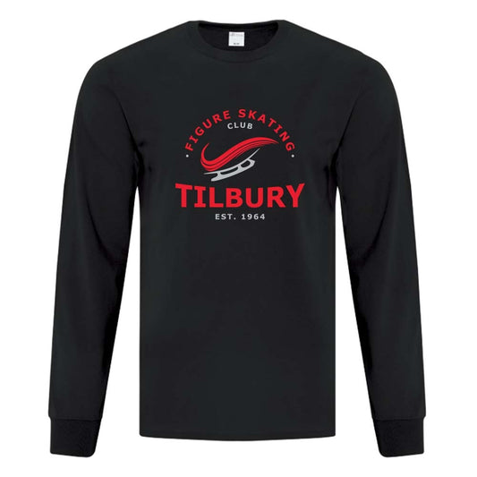 Tilbury Figure Skating Adult Cotton Long Sleeve (Alt. Logo)