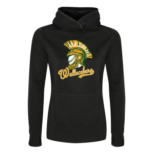 Wallaceburg Minor Baseball Ladies' Game Day Fleece Hooded Sweatshirt