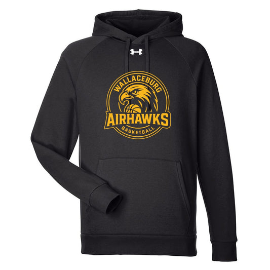 Wallaceburg Airhawks Adult Under Armour Rival Fleece Hooded Sweatshirt