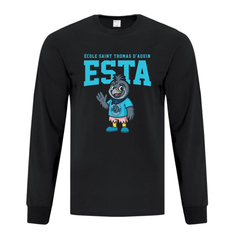 St Thomas D'Aquin Youth Everyday Cotton Long Sleeve T-Shirt