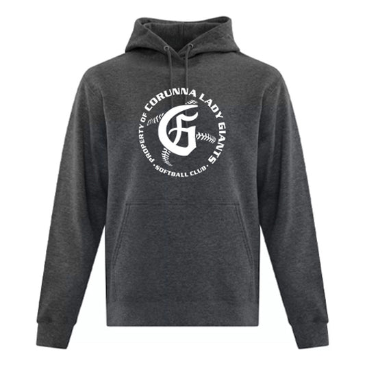 Corunna Lady Giants Adult Everyday Fleece Hooded Sweatshirt
