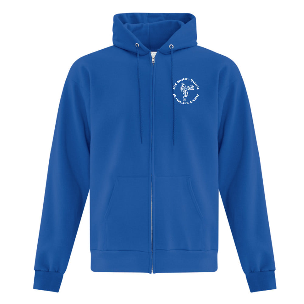 MWHS Adult Fleece Full Zip Hooded Sweatshirt