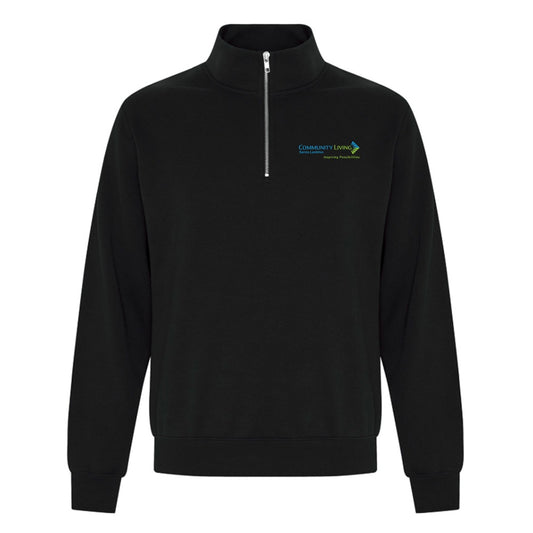Community Living Sarnia-Lambton Adult Fleece 1/4 Zip Sweatshirt
