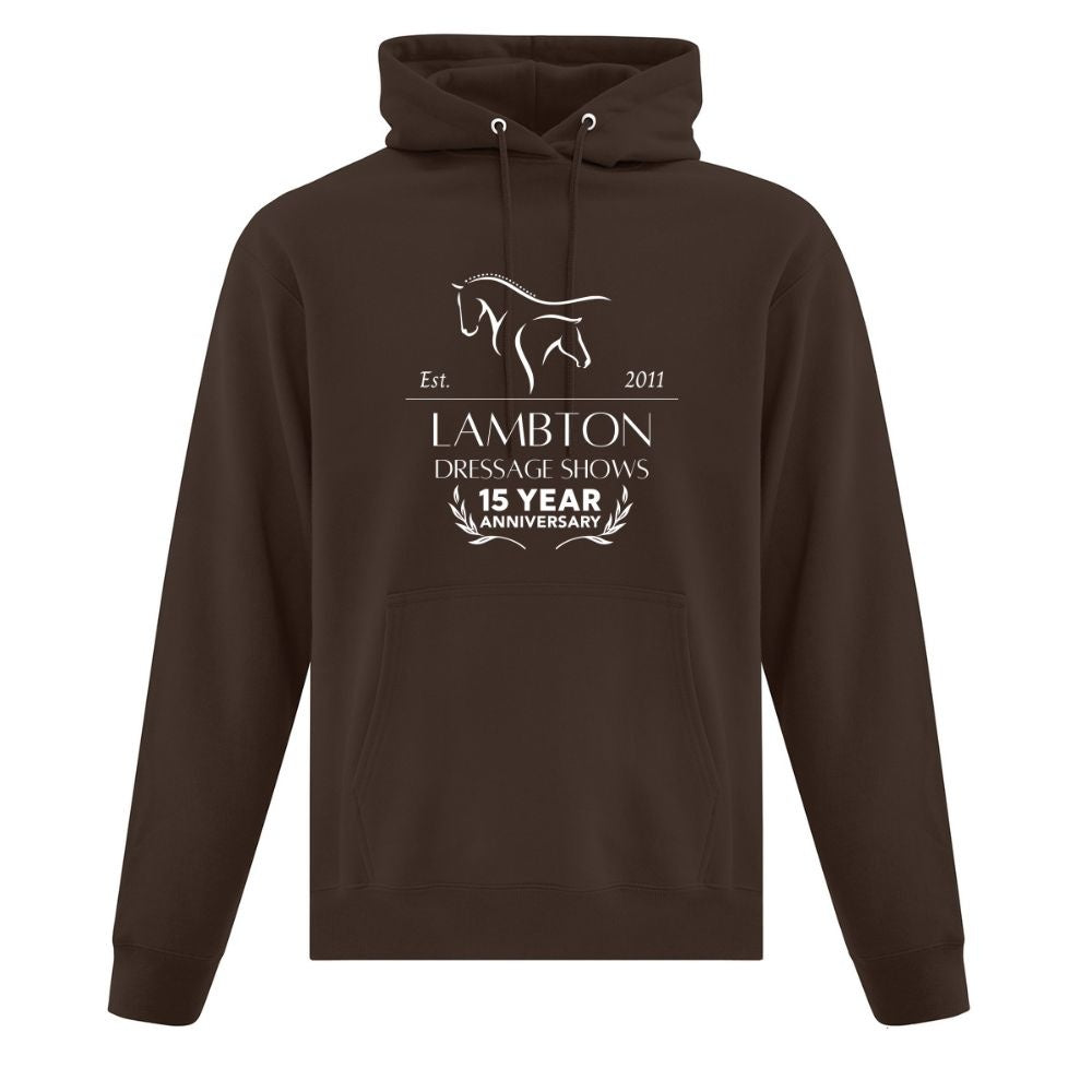 Lambton Dressage Shows Adult Fleece Hooded Sweatshirt