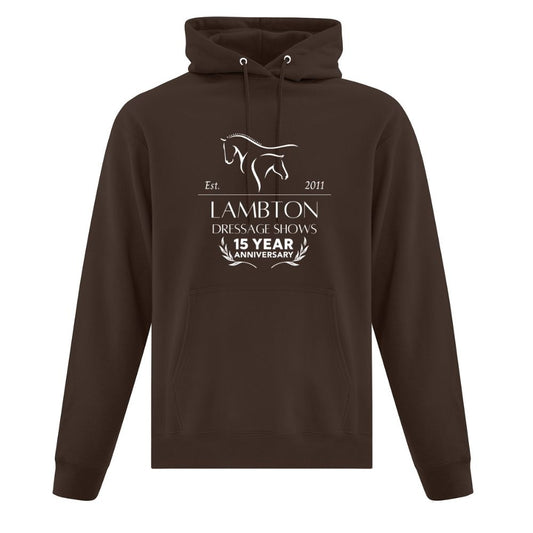 Lambton Dressage Shows Adult Fleece Hooded Sweatshirt
