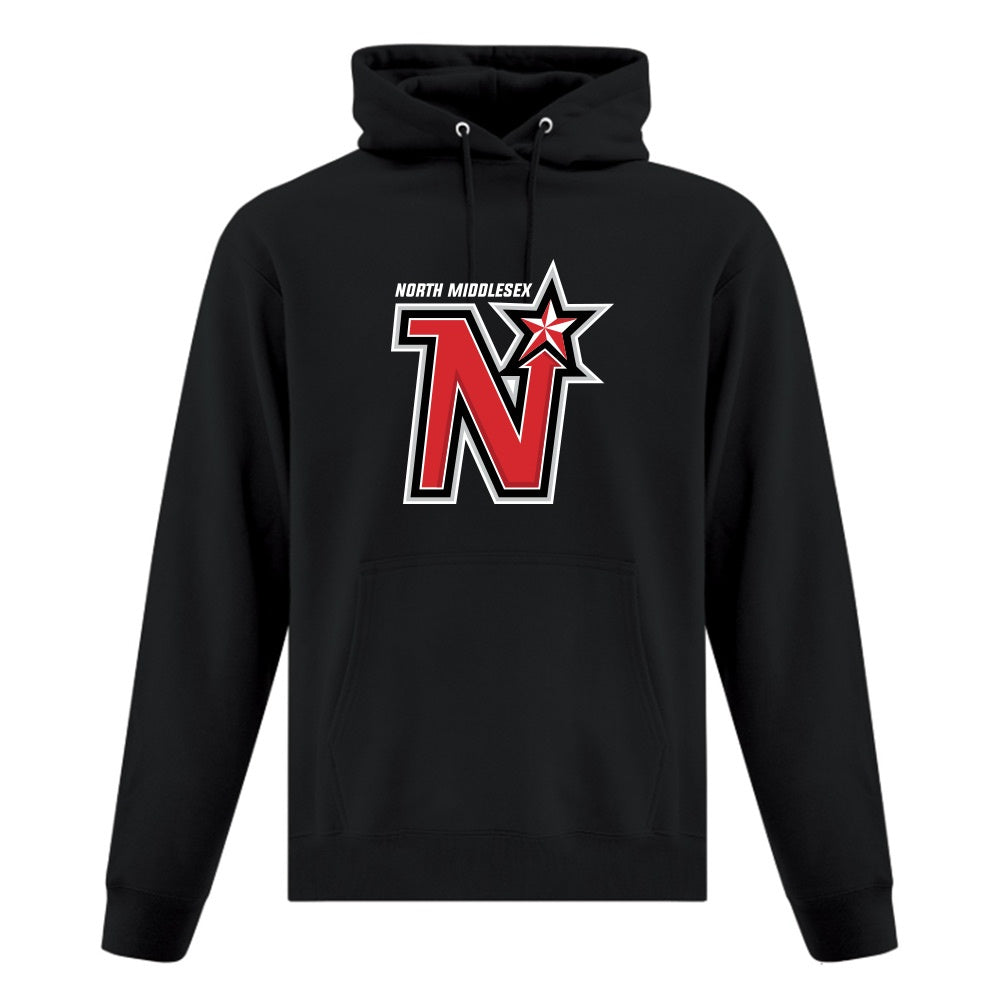 North Middlesex Stars Adult Fleece Hooded Sweatshirt