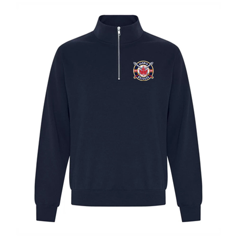 Sarnia Brigade Adult Everyday Fleece 1/4 Zip Sweatshirt