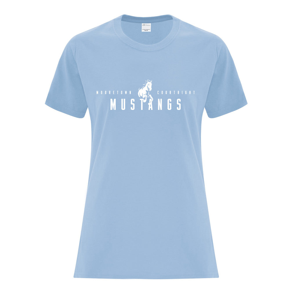 Mooretown-Courtright Ladies' Cotton T-Shirt