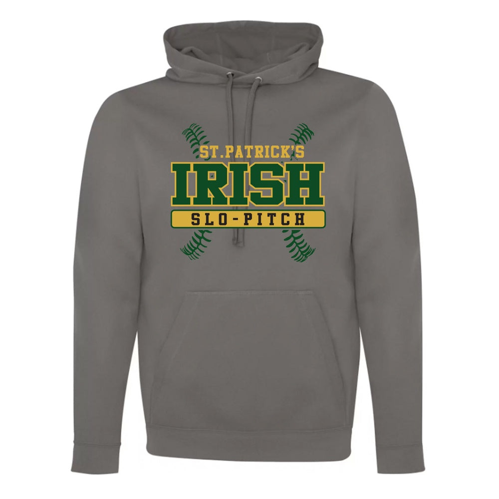 St Pats Slo-Pitch Adult Game Day Fleece Hooded Sweatshirt
