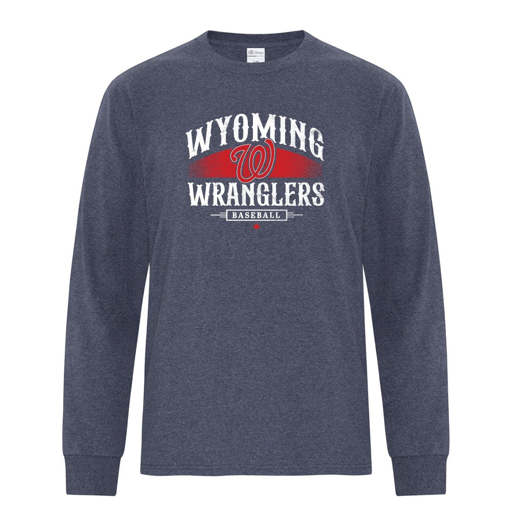 Wyoming Wranglers Adult Cotton Long Sleeve