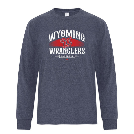 Wyoming Wranglers Adult Cotton Long Sleeve