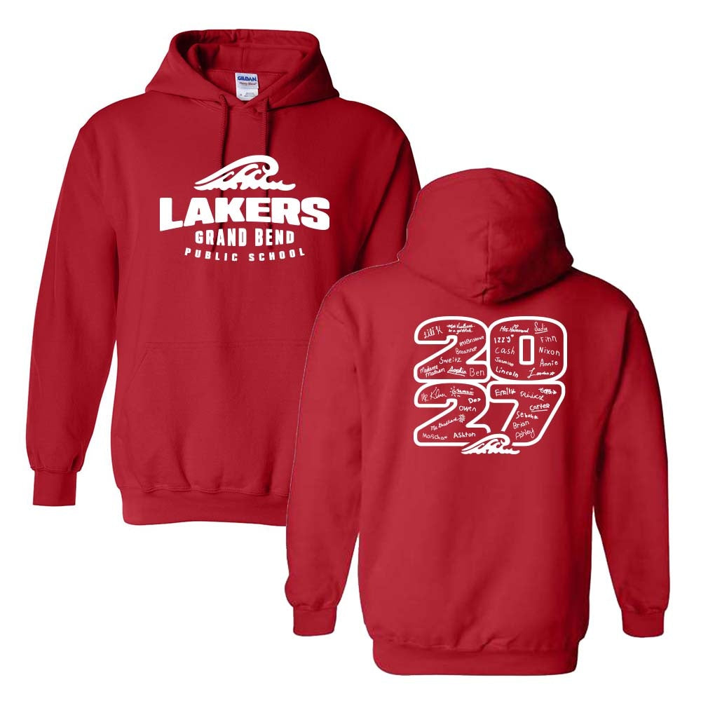 Grand Bend Grad 2027 Adult Hooded Sweatshirt