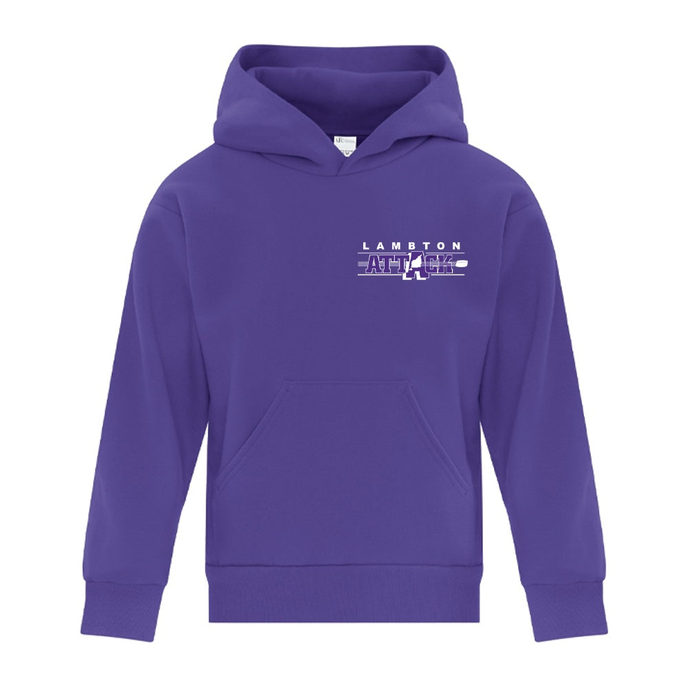 Lambton Attack Youth Fleece Hooded Sweatshirt