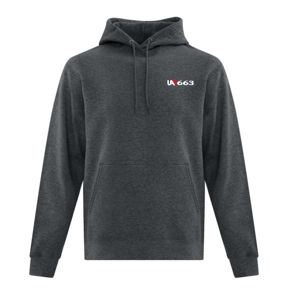 Local 663 Adult Fleece Hooded Sweatshirt