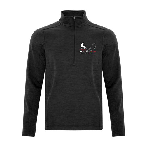 Watford Skating Club Adult Dynamic Heather Fleece 1/2 Zip Sweatshirt