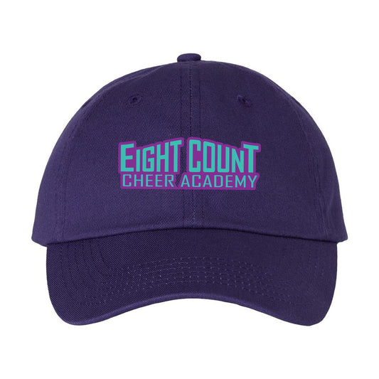 Eight Count Cheer Adult Bio-Washed Classic Dad Hat