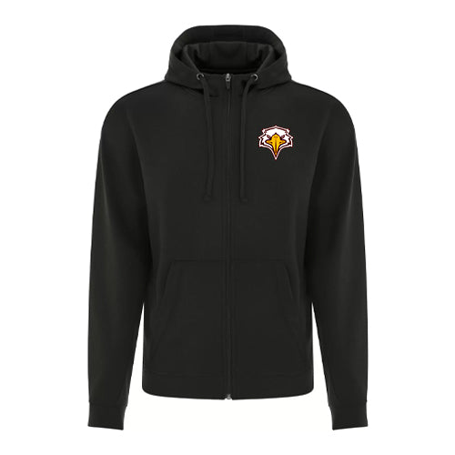 North Lambton Adult Game Day Fleece Full Zip Hooded Sweatshirt