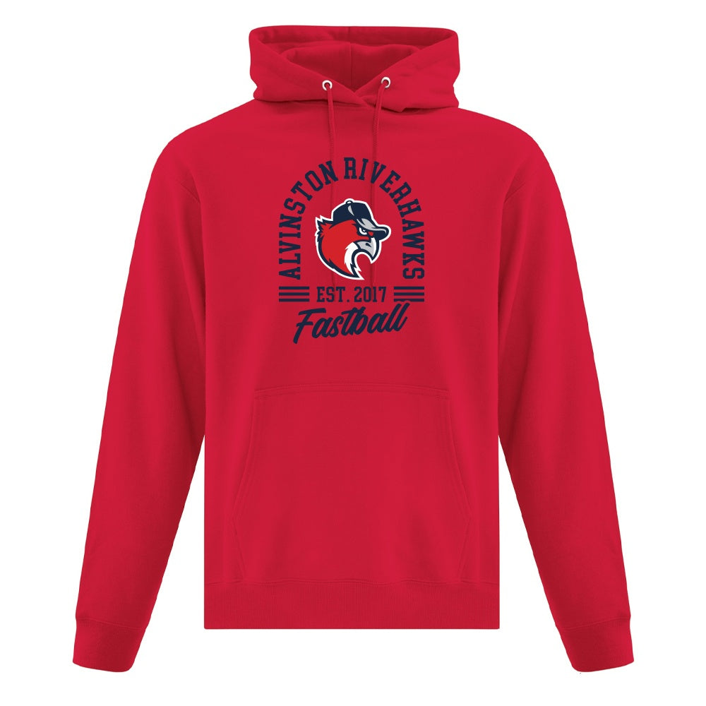 Alvinston Riverhawks Adult Fleece Hooded Sweatshirt