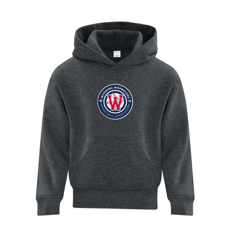 Wyoming Wranglers Youth Fleece Hooded Sweatshirt