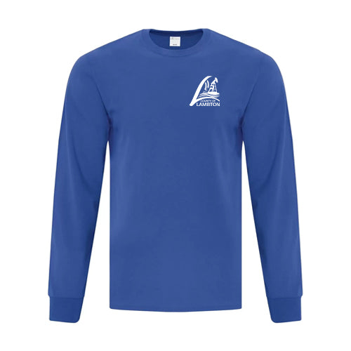 County of Lambton Adult Cotton Long Sleeve T-Shirt