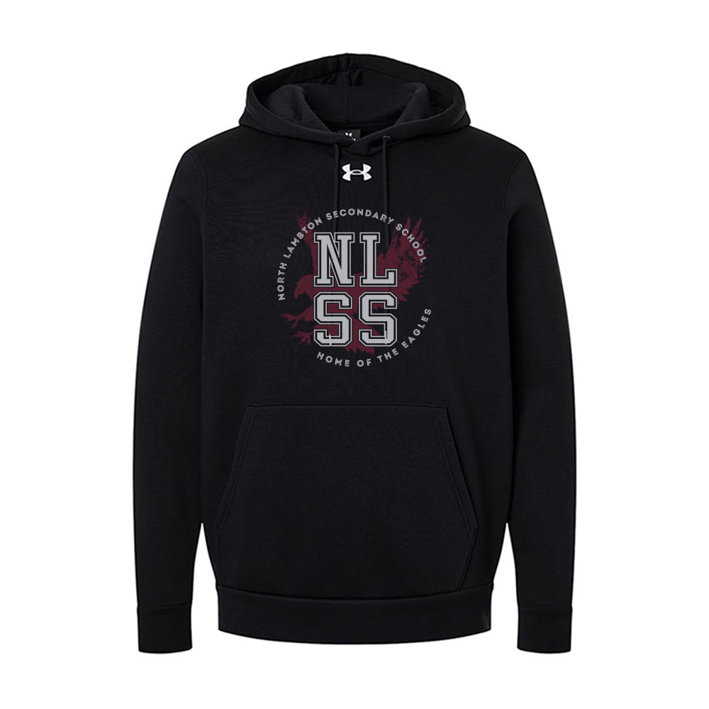 North Lambton Adult Under Armour Team Icon Fleece Hooded Sweatshirt
