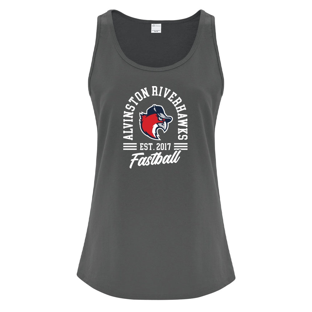 Alvinston Riverhawks Ladies' Cotton Tank Top