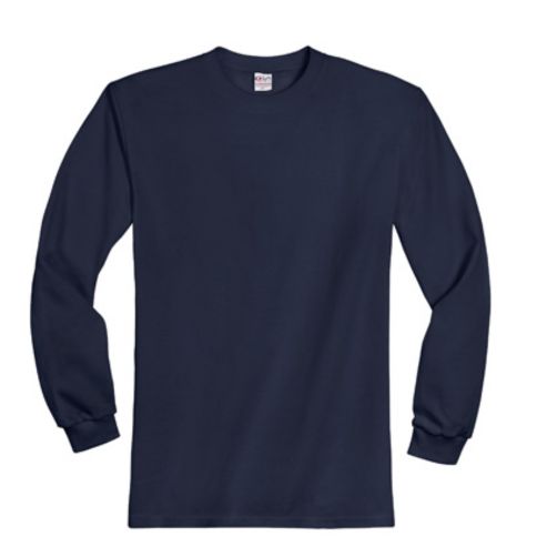 CLASSIC FIT UNION MADE HEAVYWEIGHT COTTON LONG SLEEVE T-SHIRT