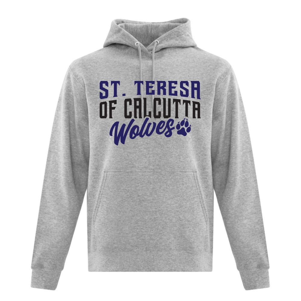St. Teresa of Calcutta Adult Fleece Hooded Sweatshirt