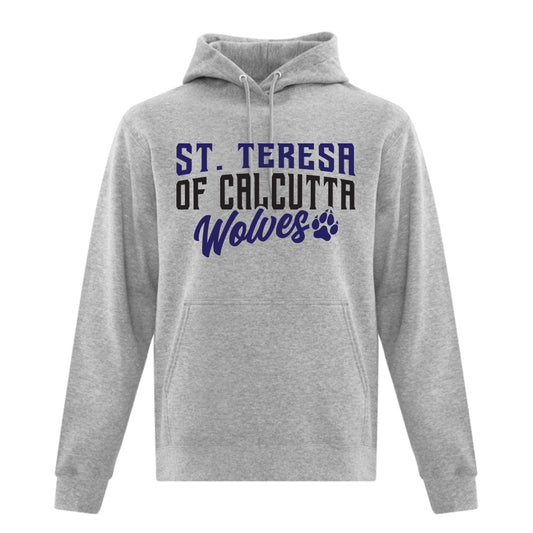 St. Teresa of Calcutta Adult Fleece Hooded Sweatshirt