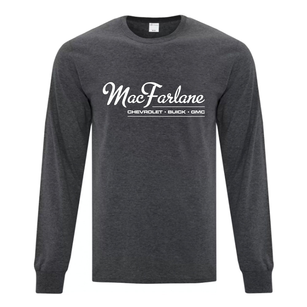 MacFarlane Chevrolet Adult Everyday Cotton Long Sleeve T-Shirt