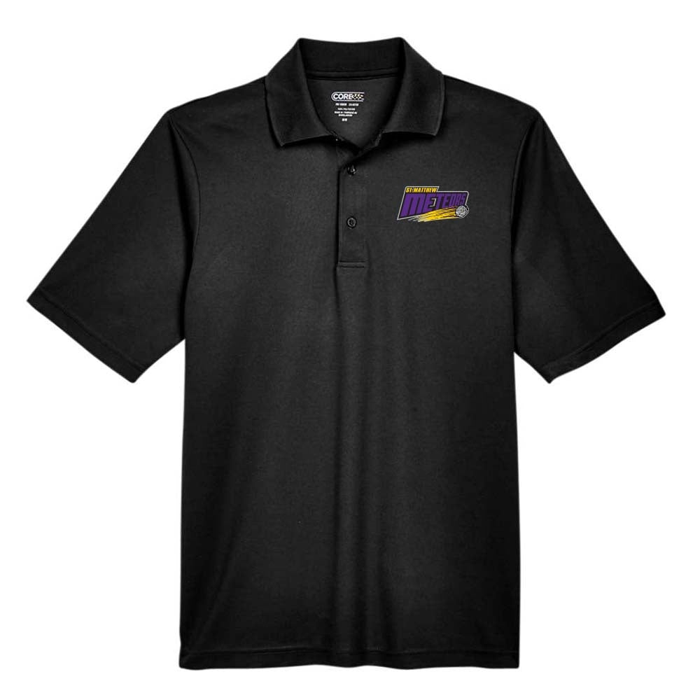 St Matthew Adult Performance Pique Polo