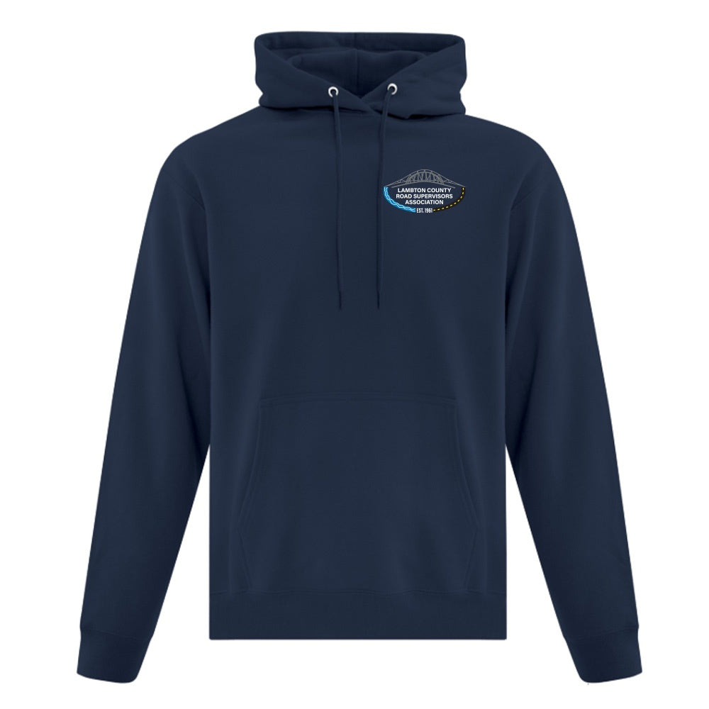 Lambton County Road Supervisors Adult Fleece Hooded Sweatshirt