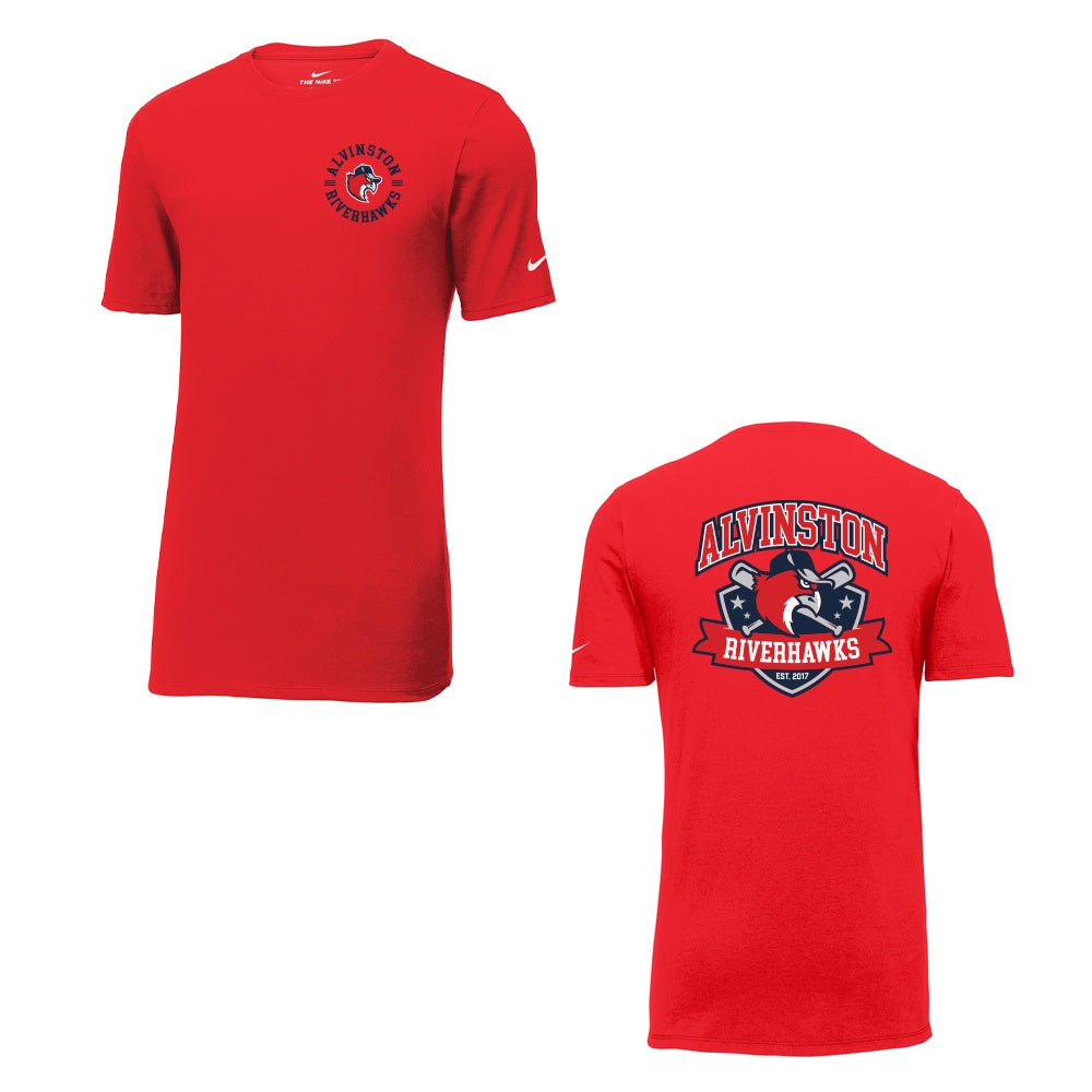 Alvinston Riverhawks Adult Nike Dri-FIT Cotton/Poly Tee