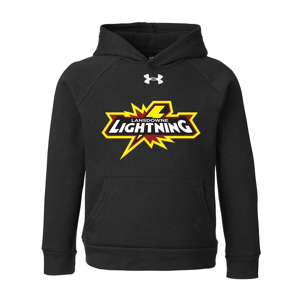 Lansdowne Youth Under Armour Rival Fleece Hooded Sweatshirt