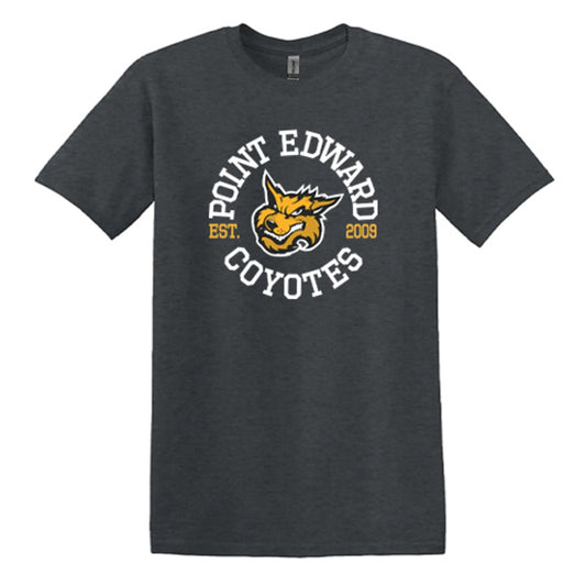 Point Edward Coyotes Youth Gildan Cotton T-Shirt
