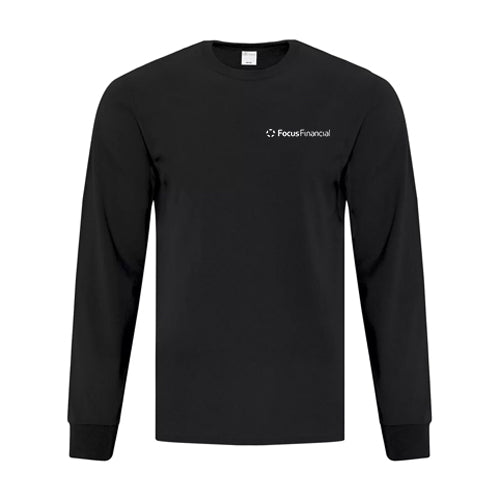 Focus Financial Adult Cotton Long Sleeve T-Shirt