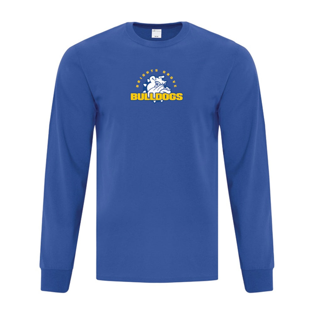 Brights Grove Adult Everyday Cotton Long Sleeve T-Shirt