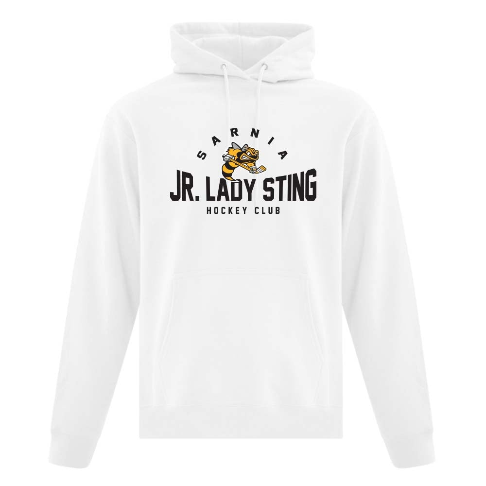 Jr Lady Sting Adult Fleece Hooded Sweatshirt