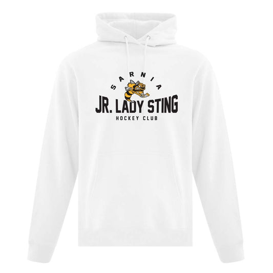 Jr Lady Sting Adult Fleece Hooded Sweatshirt
